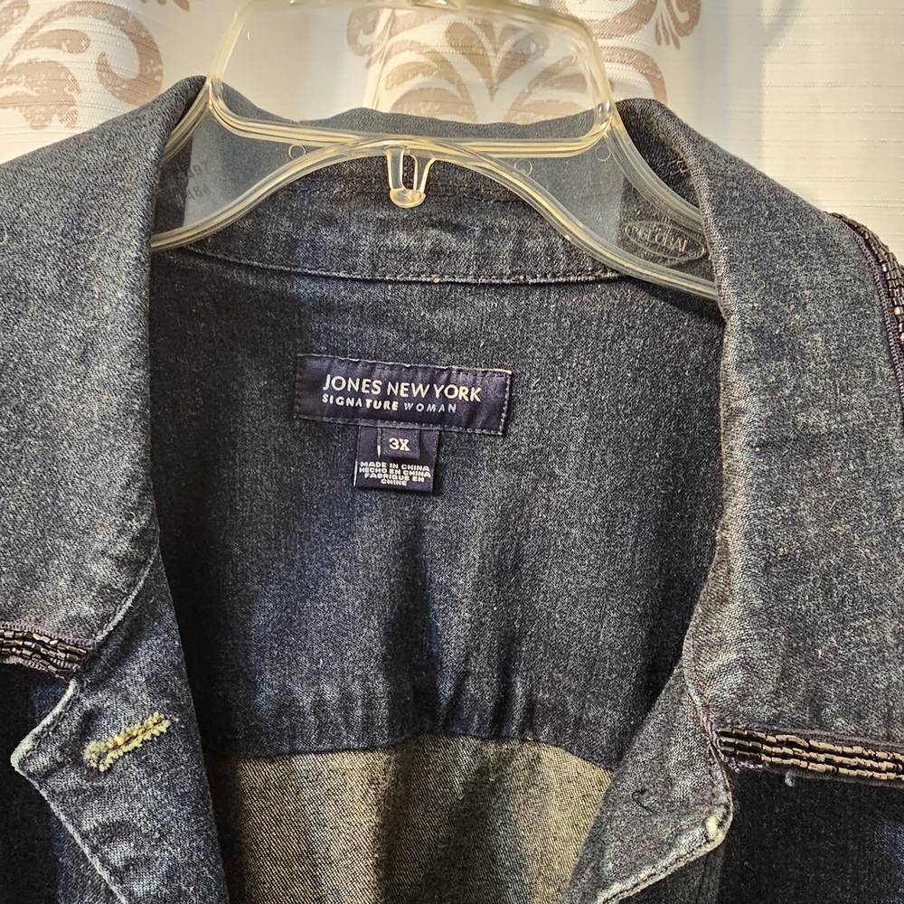 Coldwater Creek Indigo Jean Jacket - Picture 4 of 8